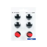 BigBen 2807368 hüvelykujj csúszásgátló fekete piros PlayStation 5 6 db #2