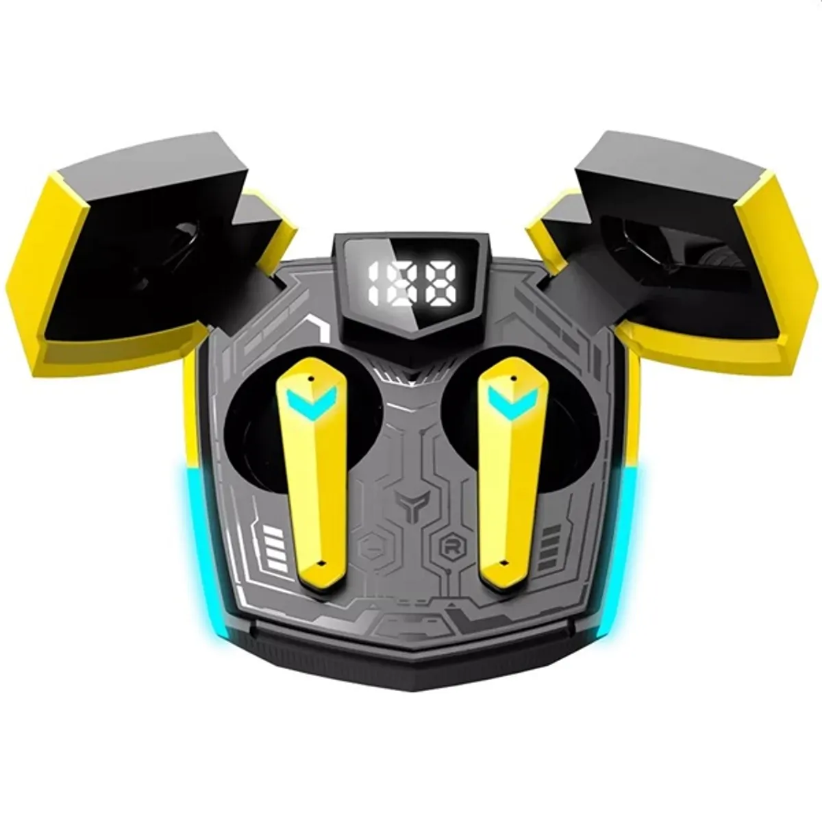 Canyon CND-GTWS2Y Doublebee GTWS-2 true wireless fülhallgató Bluetooth 5.3 13 mm USB-C sárga 4 óra #1