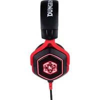 KONIX KX-DND-GH-R20-PC Dungeons Dragons D20 7.1 10-10000 Hz Fekete #3
