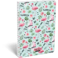 Lizzy 16420 spirálfüzet A4 kockás mintás UV lakk perforált karton álló 296x225x13mm