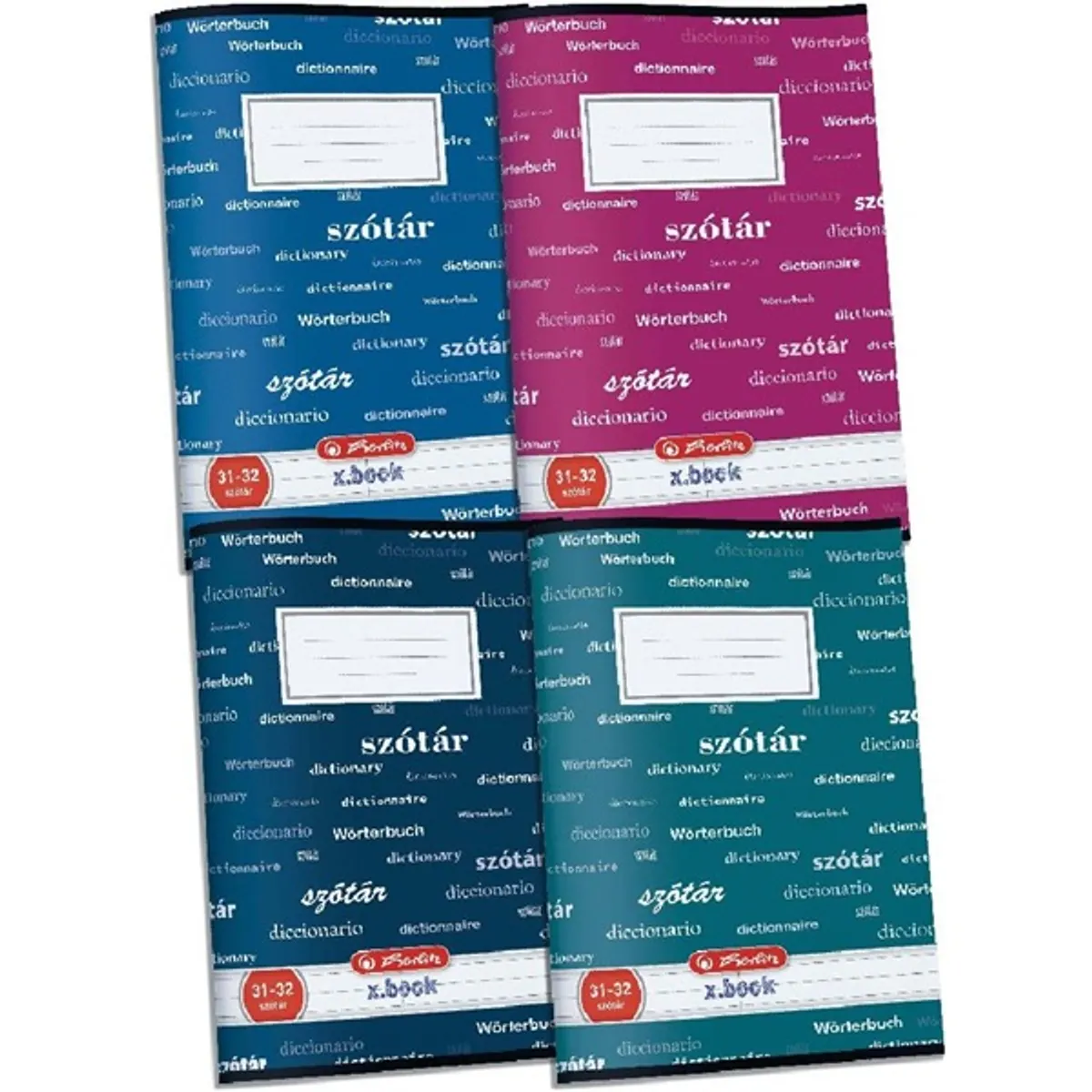 Herlitz 09089244 Design A5 32 szótárfüzet #1