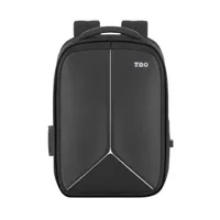 TOO BPAT008B156-USB Notebook hátizsák 15,6" fekete Poliészter, PVC