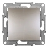 Schneider EPH0300169 Asfora bronz rugós bekötésű csillárkapcsoló 10A IP20