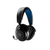 STEELSERIES 61559 Arctis Nova 7P Wireless USB-C Bluetooth 2,4 GHz fekete-kék USB vevőegység 38 óra