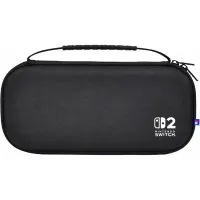 HORI NSX-018E Slim Tough Pouch 10 játékkazetta rekesz hordozó fogantyú kompatibilis Nintendo Switch 2