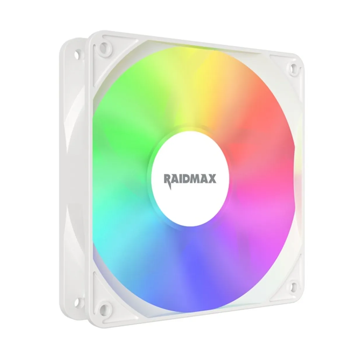 RAIDMAX NV-X120FWDC4 X-AIR 4IN1 fehér ARGB 120 mm 4x PWM HDB #2
