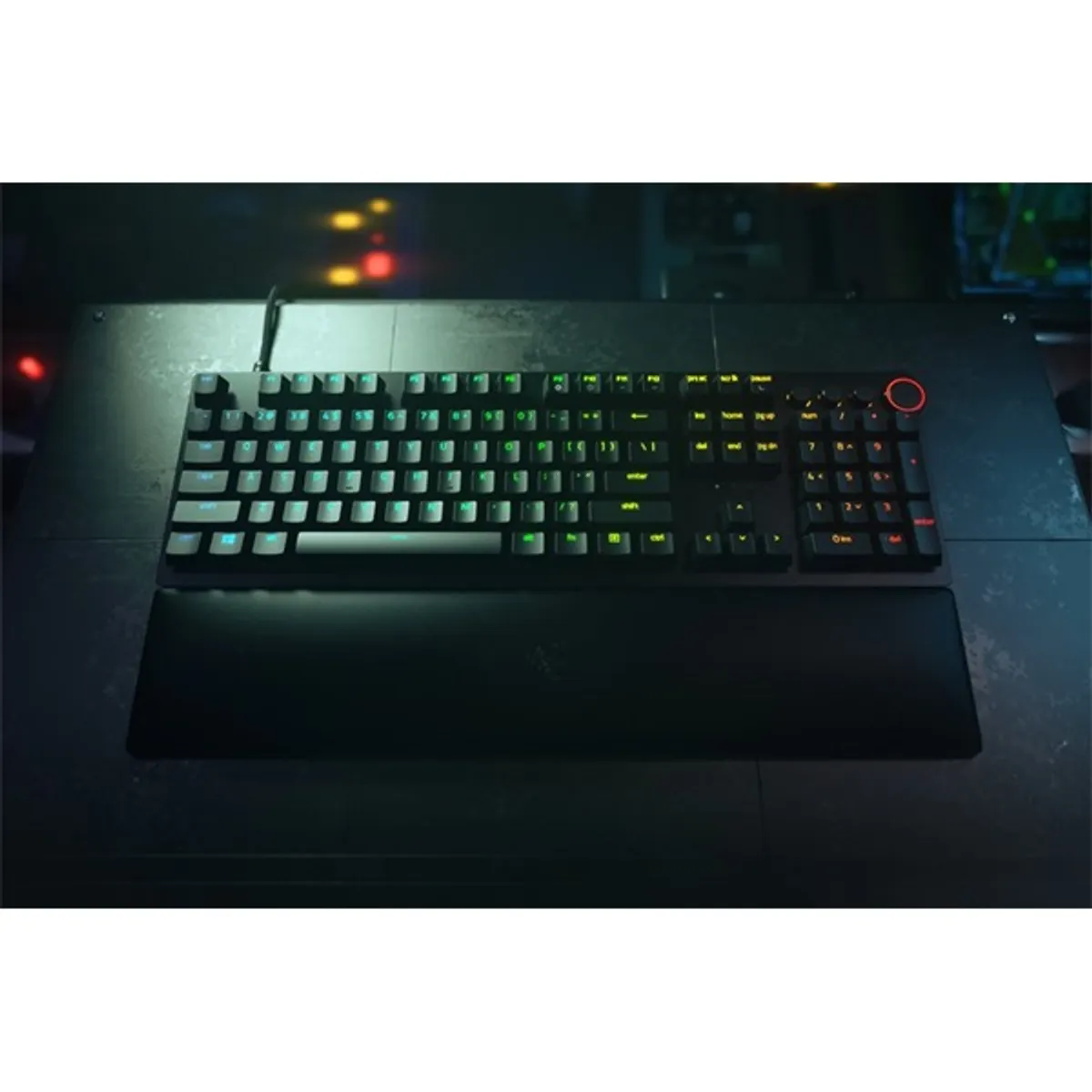 Razer RZ03-03930300-R3M1 Huntsman V2 purple optikai kapcsoló US kiosztás fekete USB #2