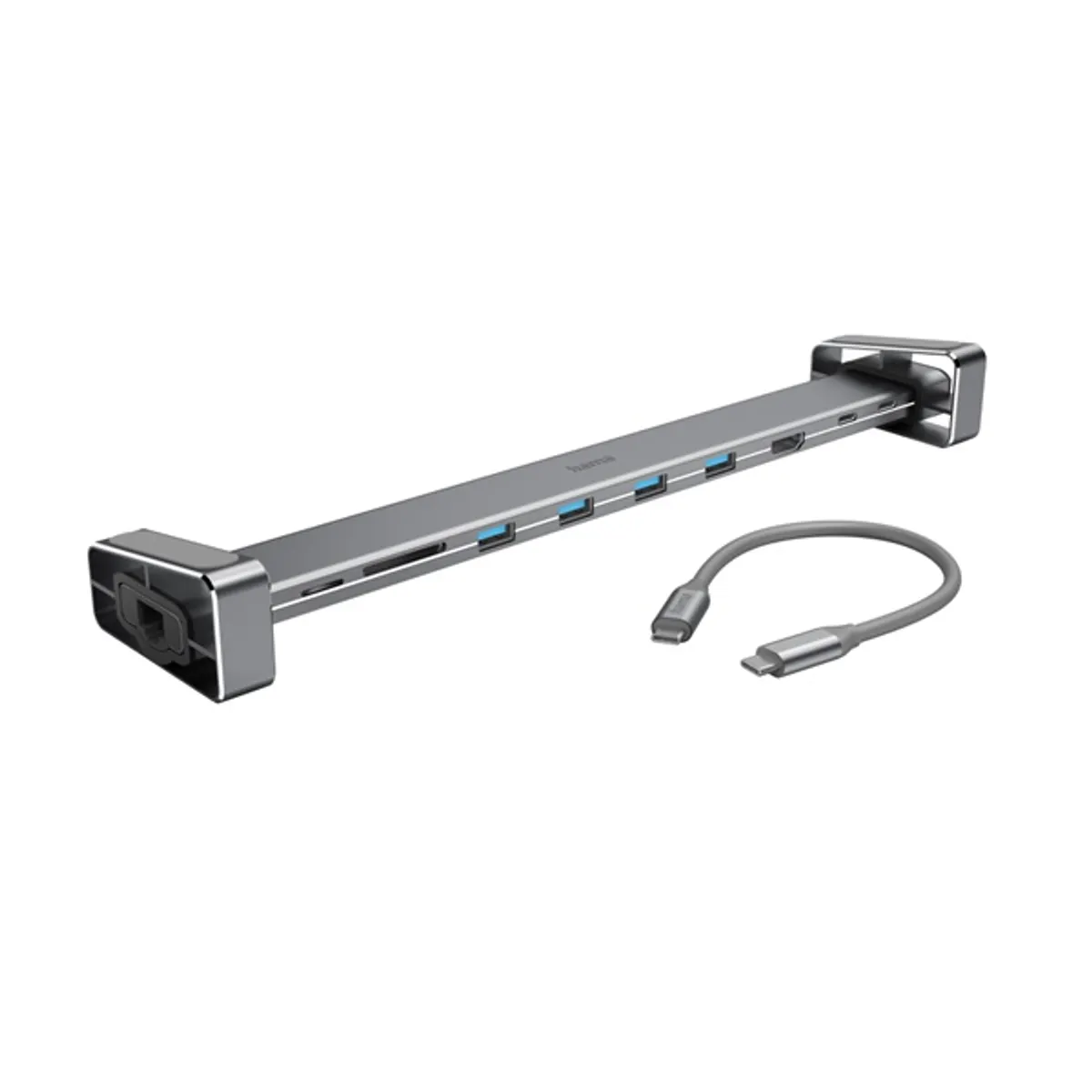 Hama 00200103 USB Type-C 9in1 dokkoló adapter (4x USB 3.1, HDMI, LAN, USB-C, PD, SD) #1