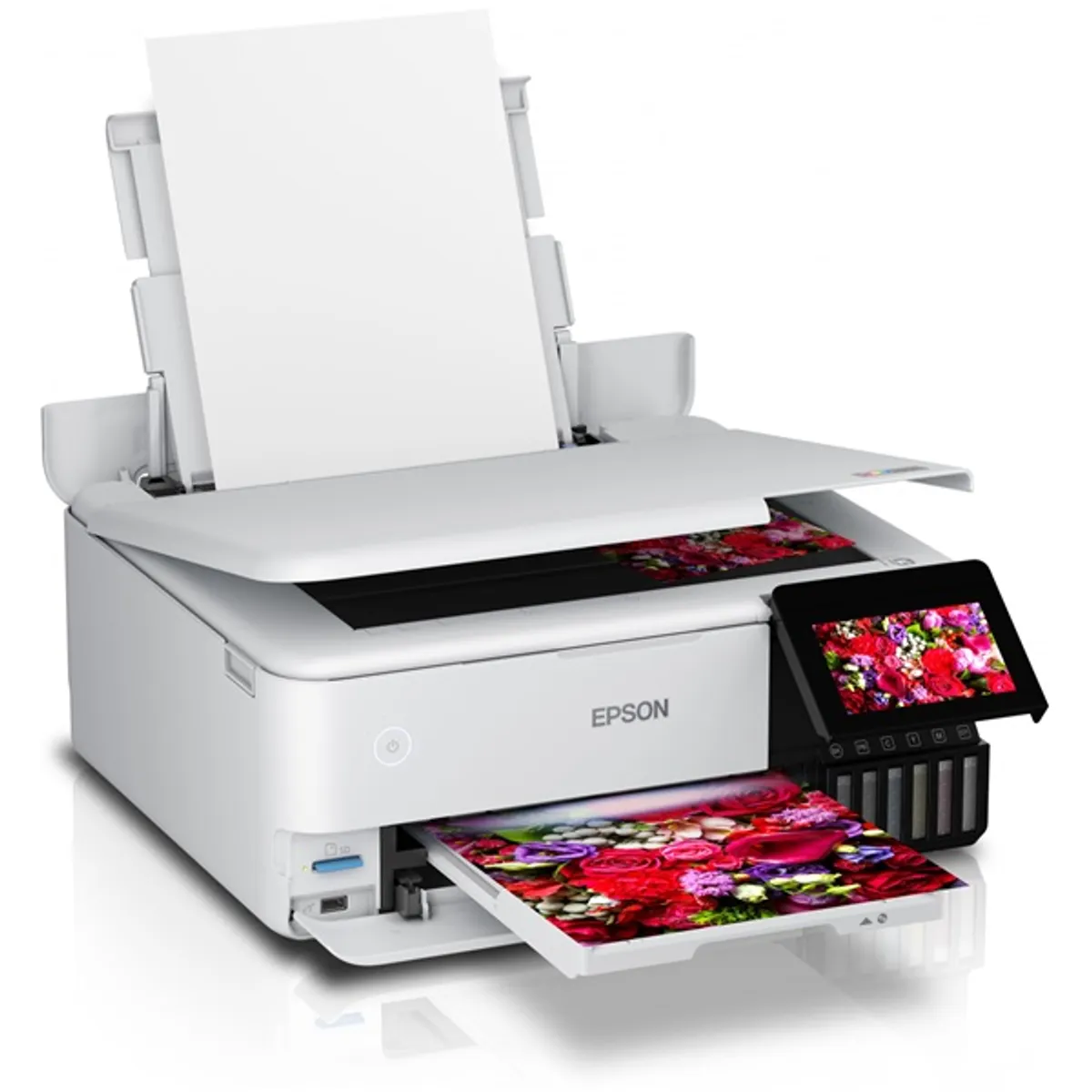 EPSON C11CJ20402 EcoTank L8160 színes multifunkciós tintasugaras WiFi Ethernet USB SD kártyaolvasó #4
