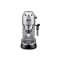 DELONGHI 0132106266 Dedica metál espresso kávéfőző rozsdamentes acél, 15 bar, 1,1 L, 1300 W, kivehető csepptálca, automatikus kikapcsolás
