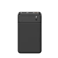 MAXLIFE TF-0022 Power Bank 10 000 mAh 5 V 2 A, 2x USB-A, USB-C és Micro USB bemenet, fekete #3