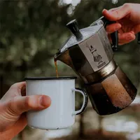 Bialetti 1166/X2 Moka Express kotyogós kávéfőző 12 adag alumínium ezüst #5