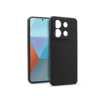 HAFFNER HF282294 Puha szilikon hátlap fekete Redmi Note 13 Pro 5G, Poco X6 5G