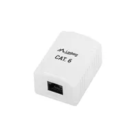 LANBERG OU6-0001-W CAT.6 UTP 1xRJ45 falra szerelhető árnyékolatlan