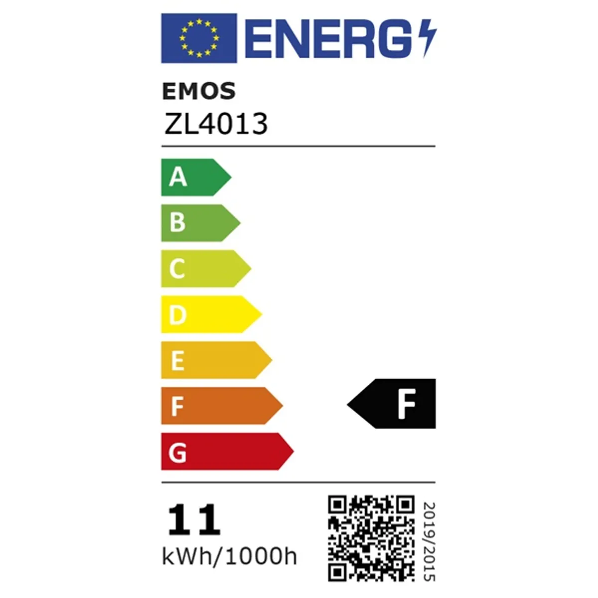 EMOS ZL4013 LED fényforrás E27 12W 1055lm 3000K meleg fehér A+ 230V 50Hz 60x110mm 250deg #1