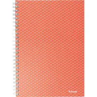 ESSELTE 628468 Colour'Breeze spirálfüzet A5 80 lap kockás FSC