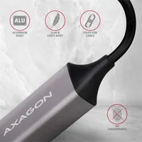 Axagon ADE-TRC USB-C 3.2 Gen1 Gigabit Ethernet adapter 15 cm kábel RJ45 USB 3.2 C #4