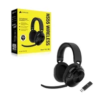 Corsair CA-9011280-EU HS55 Wireless 7.1 fejhallgató balos mikrofon fekete 50 mm Bluetooth 24 óra #5
