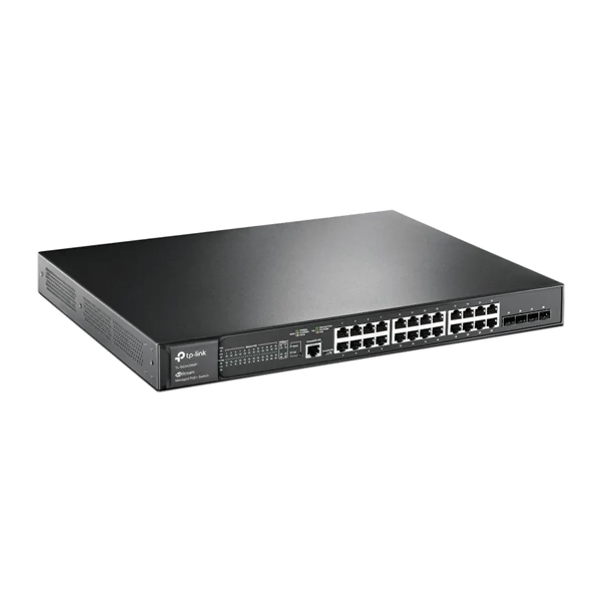 TP-LINK TL-SG3428MP JetStream 28-portos Gigabit L2 menedzselt switch 24 PoE portok, 384 W, 4 SFP, rackbe szerelhető #2