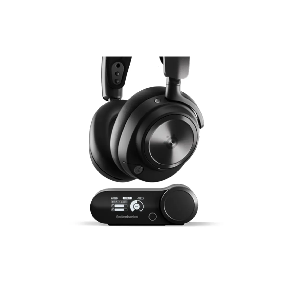 SteelSeries 61522 Arctis Nova Pro Wireless fekete Bluetooth 2,4GHz fejhallgató #3