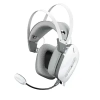 White Shark WSP GH-2446W GOTTAN fejhallgató fehér 53mm hangszóró 16 ohm 20-20000 Hz 94 dB 2 m 3,5 mm csatlakozó bal mikrofon