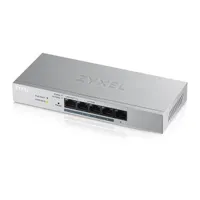 ZYXEL GS1200-5HPV2-EU0101F GS1200-5HPv2 5-portos PoE Plus web kezelőfelület VLAN QoS 60W