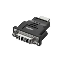 Hama 00200339 HDMI-DVI-D adapter Fekete 4K