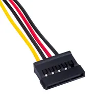 Akyga AK-CA-16 Molex 4-pin 2x Sata tápegység adapter 15 cm #3