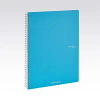 Fabriano 19290211 spirálfüzet A4 70lapos türkiz vonalas 90 g per m2 mikroperforált FSC zöld #2