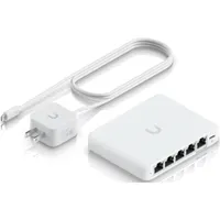 Ubiquiti USW-FLEX-2.5G-5 UniFi Switch Flex Mini 2.5G 5x2.5GbE PoE bemenet 802.3af USB-C tápegység #3