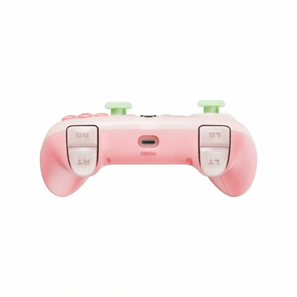 8BitDo RET00506 Ultimate Mini pink áttetsző kontroller 250 cm kábel 16 gombos PC, Xbox Series X S, Xbox One kompatibilis Hall-Effect karok #3