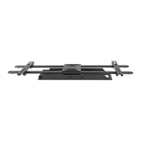 STELL 35057263 SHO 5620 Fali konzol 32"-70" VESA 200x100-600x400 45 kg forgatható 90 dőlés 15 csavaros rögzítés acél fekete kábelrendező #6