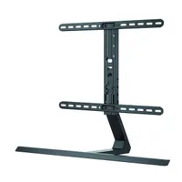 Stansson WM-3775 asztali TV állvány acél-alumínium fekete szürke 40 kg 37"-75" VESA 200x200-600x400 billenthető kábelkezelés #5
