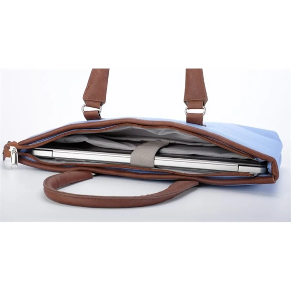 TOO HBCW022K156 Notebook válltáska Poliészter kék barna női 15,6" #4