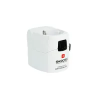 SKROSS SKR-PRO6,3A PRO6 földelt 3-pólusú shuko utazó adapter #2