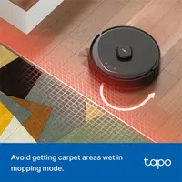 TP-LINK TAPO RV30 MAX robotporszívó és felmosó LiDAR navigáció 5300 Pa 2600 mAh 0,3 L tartály 150 perc WiFi HEPA H11 #8