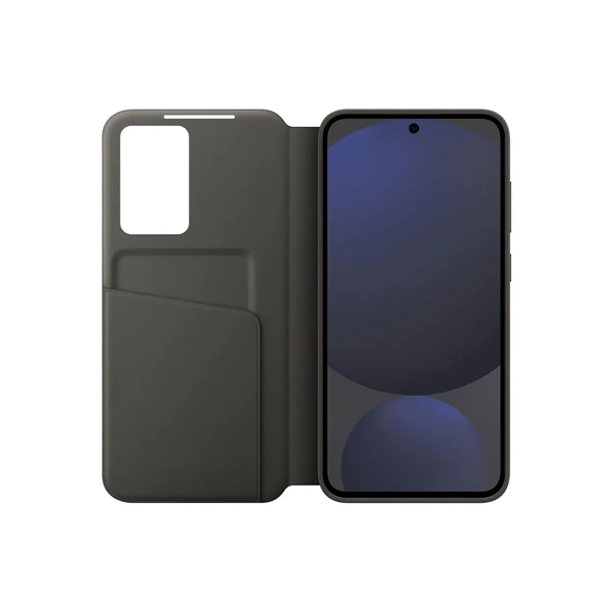 Samsung EF-ZS721CBEGWW Smart View Wallet Case Oldalra nyíló tok Fekete Galaxy S24 FE #3