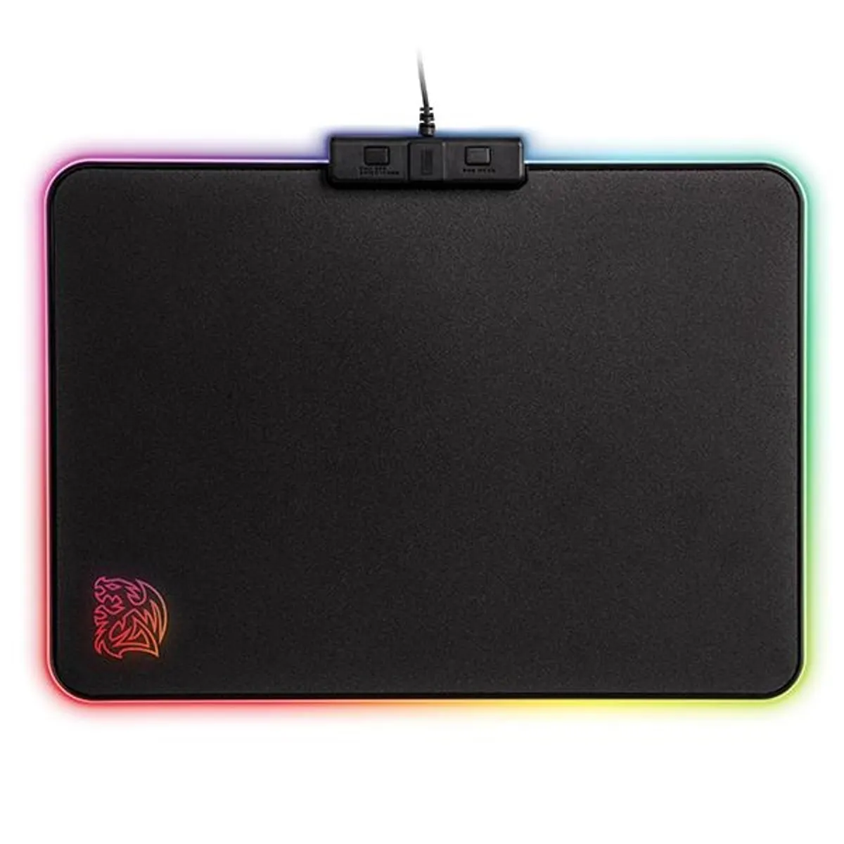 Thermaltake MP-DCM-RGBHMS-02 Draconem RGB Touch Edition fekete 355x255x4 mm RGB világítás csúszásgátló alap gamer #2