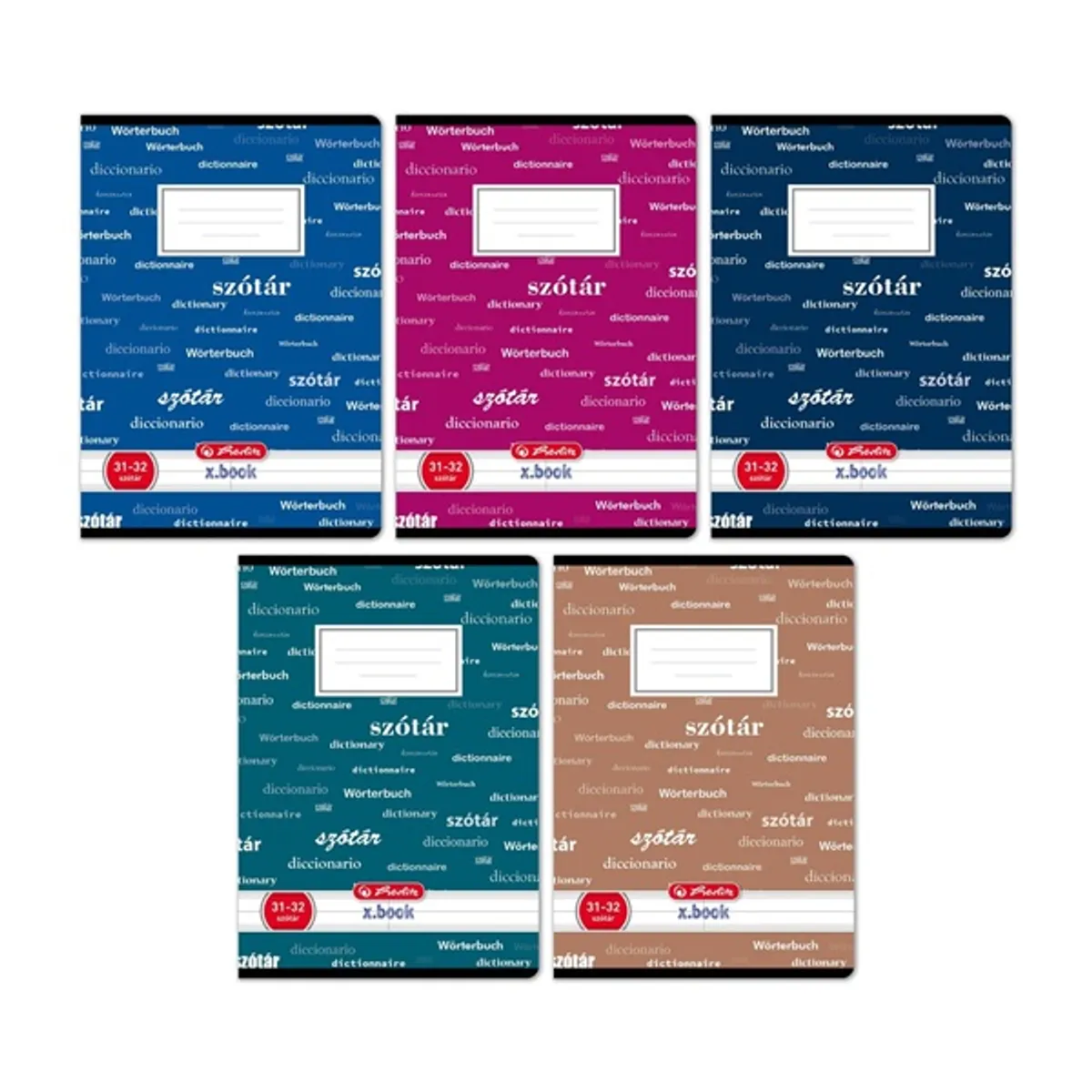 Herlitz 400200797 szótárfüzet A5 Design II 31-32 #1