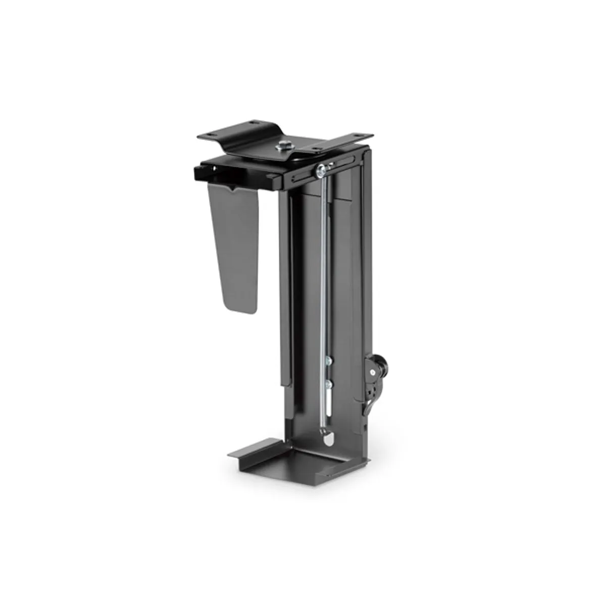 DIGITUS DA-90411 Univerzális asztali számítógép tartó 30-51 cm magas 8,8-20,3 cm szélesség 360° forgatás max. 10 kg acél fekete #1