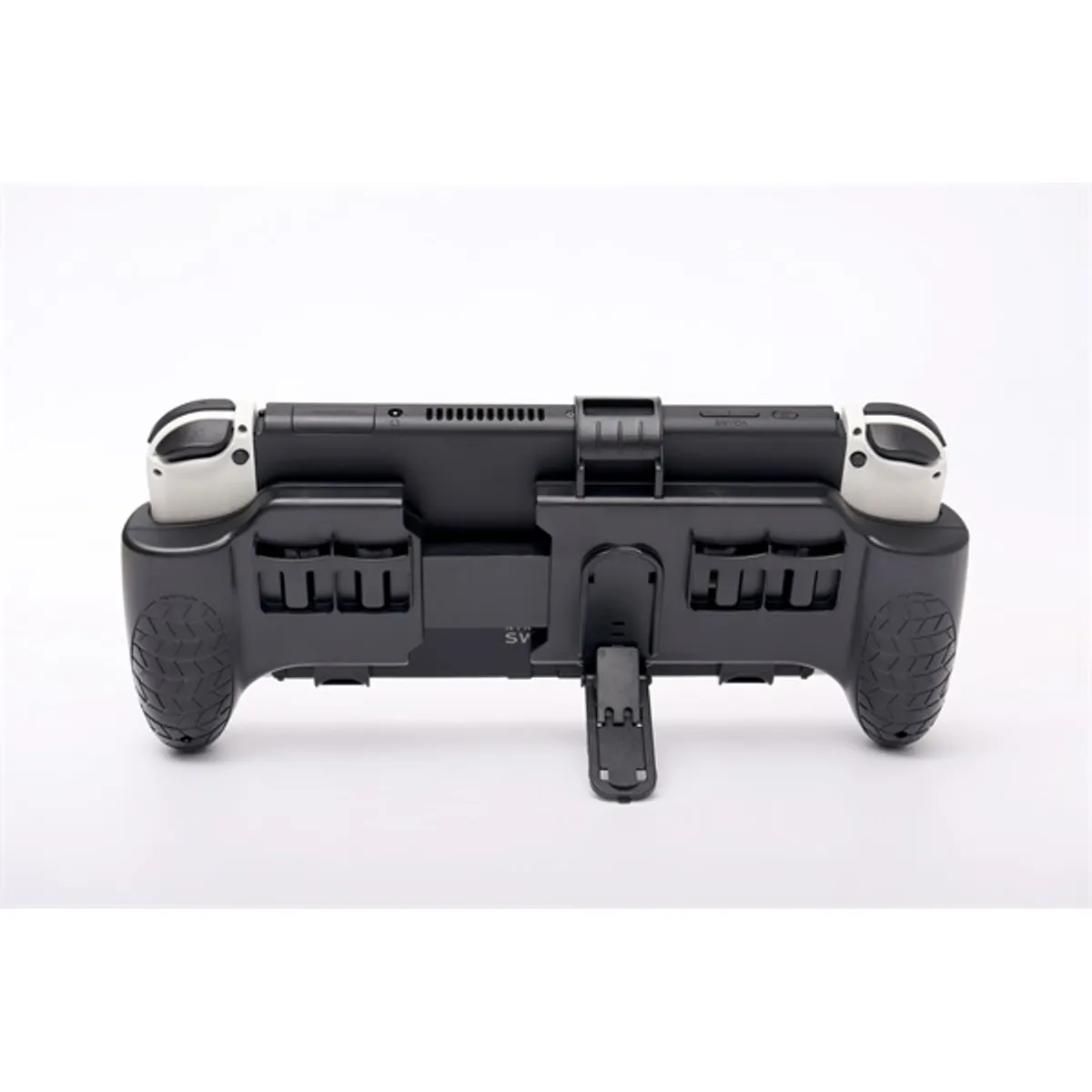Ventaris G300B NS grip Fekete Kiegészítő kompatibilis NS, NS Lite, NS OLED 4 kártyatartó hátul, kihajtható állvány #2