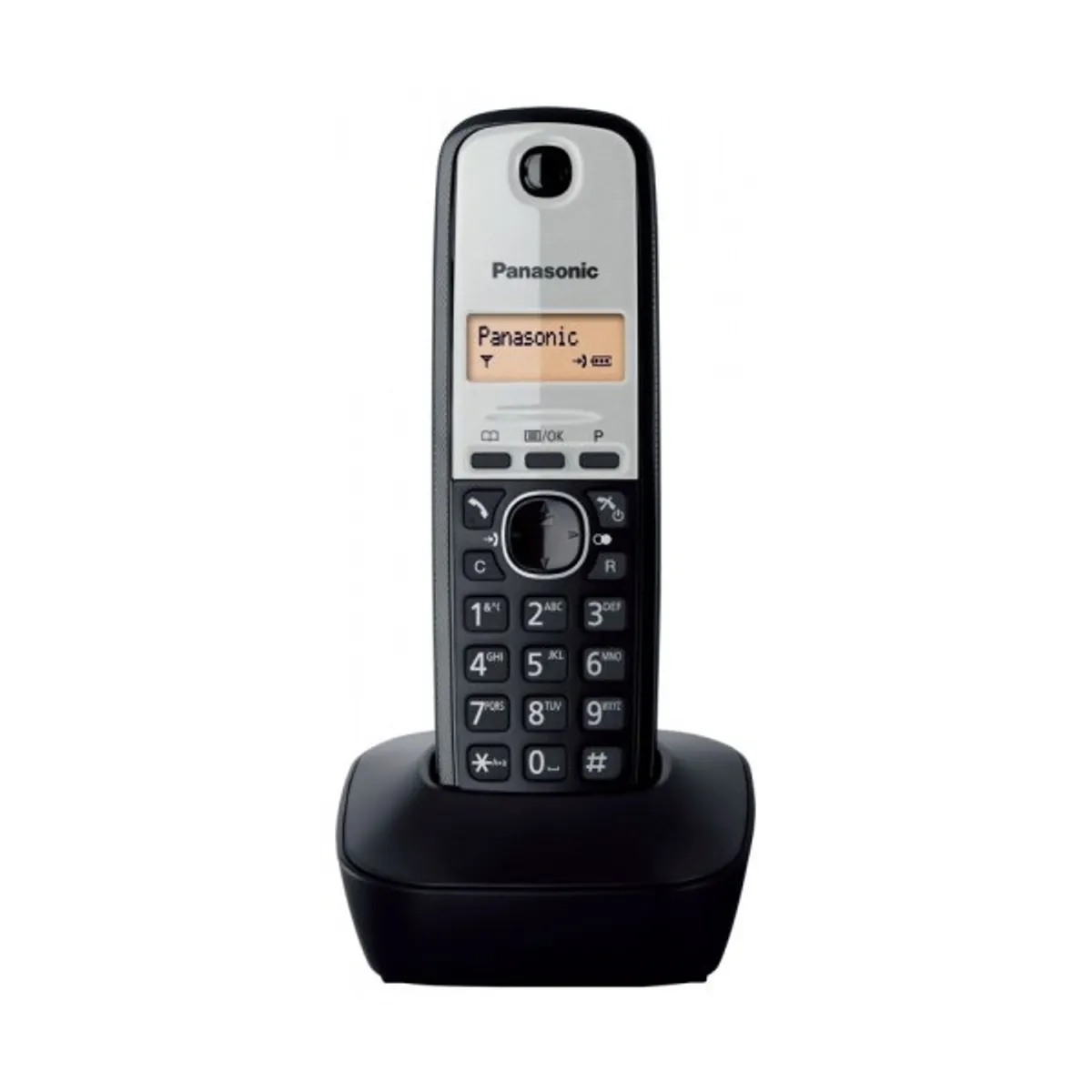 Panasonic KX-TG1911HGG DECT telefon szürke 1,25" kijelző 50 név és telefonszám #1