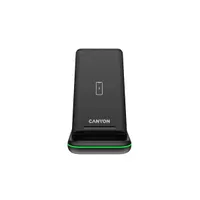 Canyon CNS-WCS304B WS-304 3in-1 vezeték nélküli töltő 15W univerzális USB-C 1.2m asztali állvány