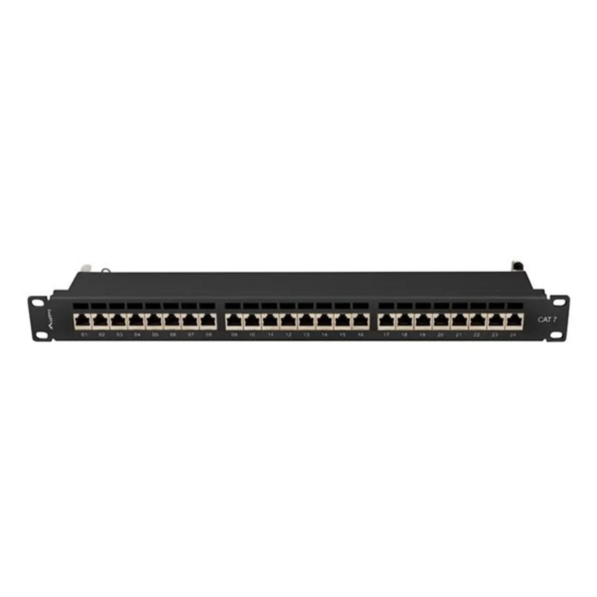 Lanberg PPS7-1024-B patch panel cat7 ftp 24 port 1U 19" fekete árnyékolt #2