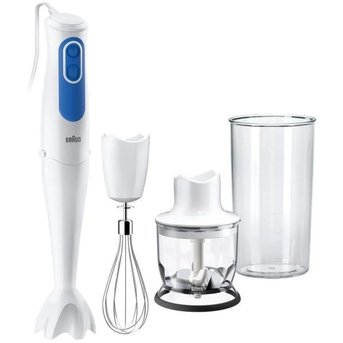 Braun 0X22111194 MQ 3025 Omlette 3in1 fehér botmixer szett #1