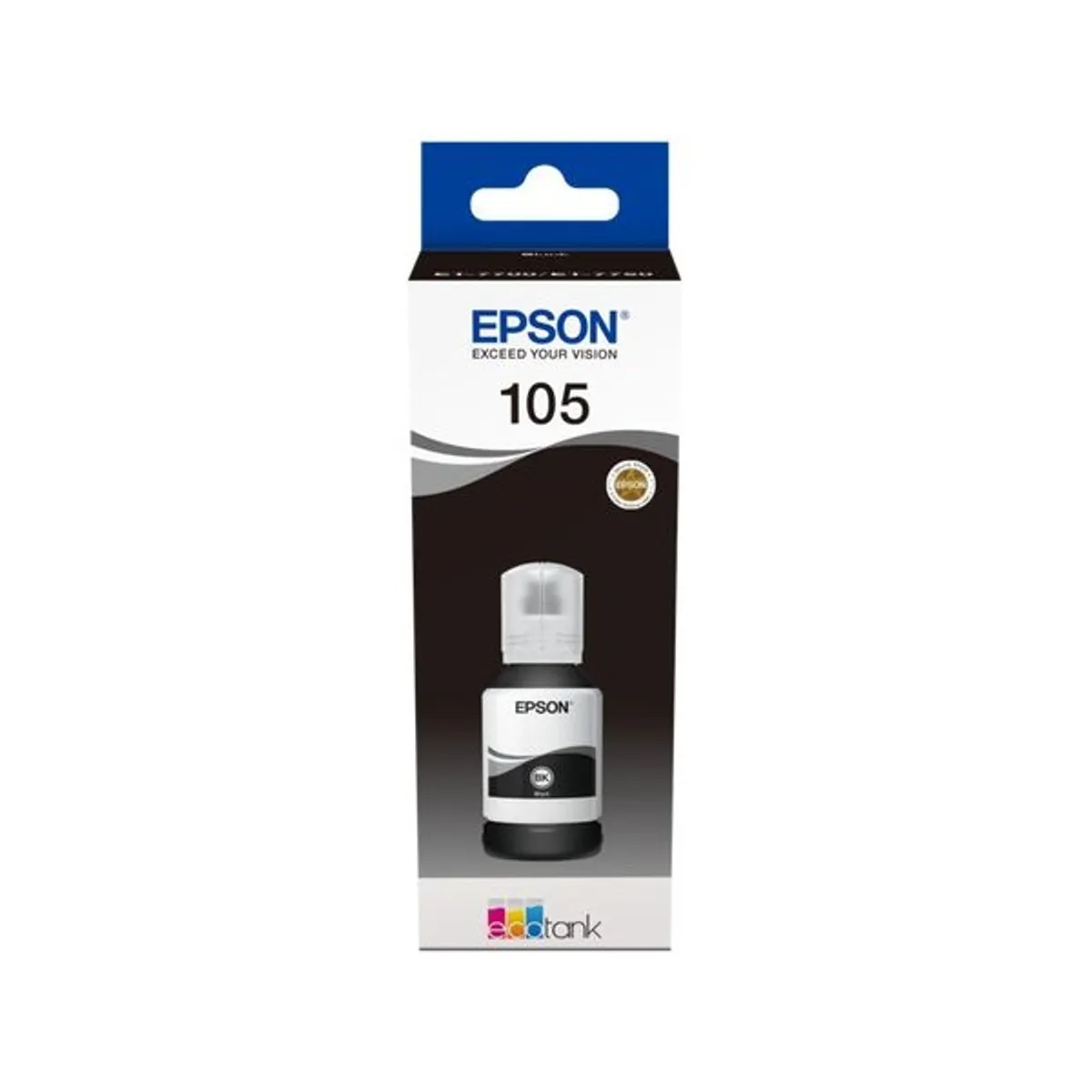 Epson C13T00Q140 Tintapatron 105 fekete #1