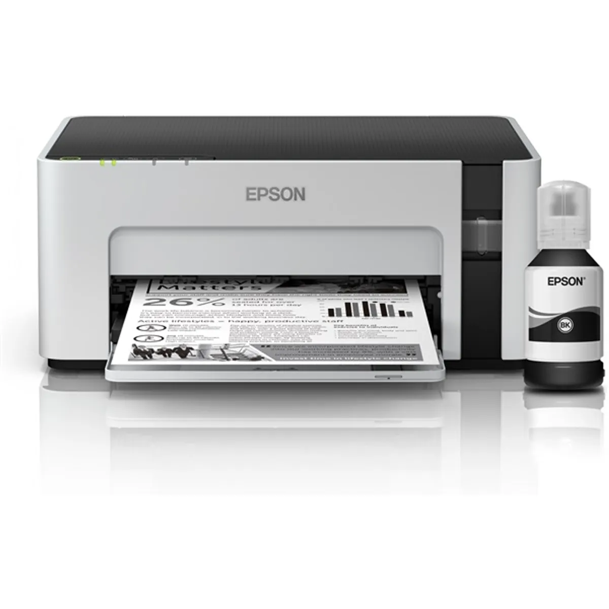 EPSON C11CG96403 EcoTank M1120 mono tintasugaras 32 oldal perc 1440 dpi WiFi USB 150 lap bemeneti 30 lap kimeneti 10 boríték #2