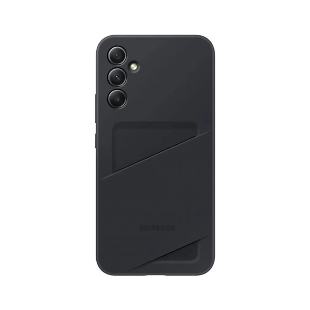 Samsung EF-OA346TBEGWW Galaxy A34 5G kártyatartós hátlap fekete #1