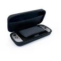 NACON 2809494 Nintendo Switch 2 utazótok fekete kemény védőtok fólia készlet tároló doboz 4 játék számára