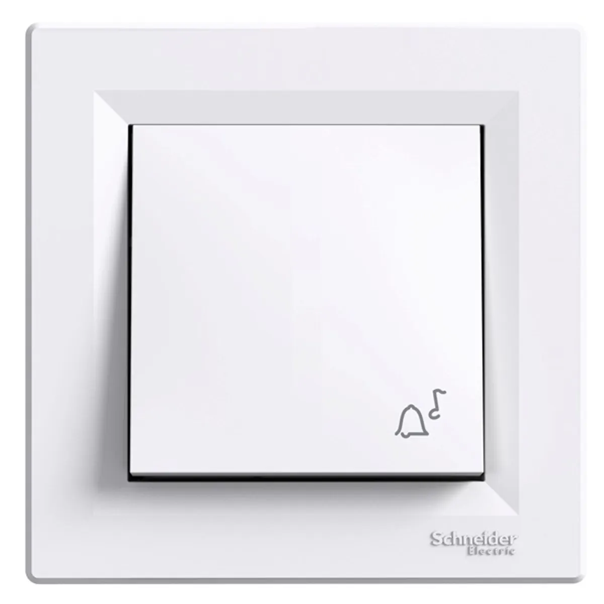 Schneider EPH0800121 Asfora egypólusú nyomó rugós bekötésű 10A IP20 süllyesztett fehér #1